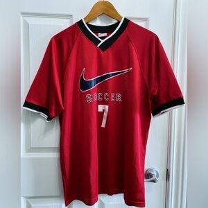 Vintage 1990’s Nike USA  Soccer Men’s sz M Jersey Made In USA